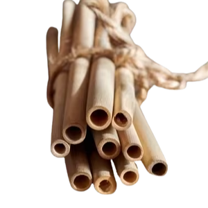 100% NATURAL BAMBOO <b>STRAW</b> WHOLESALE <b>REUSABLE</b> <b>STRAW</b> MADE FROM BAMBOO MATERIAL - Product Image 1