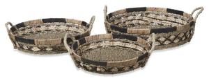 Ensemble de plateaux de service et de rangement en jonc de mer et en jute, design Best Choice, service de table durable, organisateur de rangement écologique pour la maison - Product Image 6