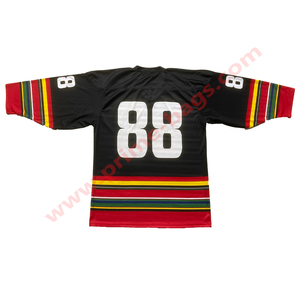 Concevez Votre Propre Maillot De Hockey En Gros Équipe Maillot De Hockey Respirant Avec Nom Et Numéro Imprimer - Product Image 6
