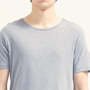 T-shirt uni pour hommes au design unique et personnalisé Prix de gros OEM Vente en gros T-shirt imprimé personnalisé T-shirt de fitness pour hommes - Product Image 6