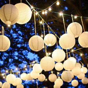 Lanternes en <span class=keywords><strong>papier</strong></span> suspendues décoratives personnalisées pour fête chinoise - Product Image 6