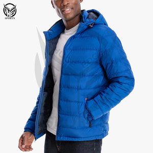 Chaqueta Acolchada Impermeable con Capucha y Logotipo Frontal, Estilo de Moda Personalizado, Unisex, para Invierno, Ropa de Calle al por Mayor - Product Image 3