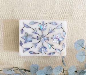 Marbre fait main de haute qualité avec incrustation de nacre ou boîte de coquille pour une utilisation polyvalente idéale pour les cadeaux et les cadeaux. - Product Image 5