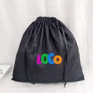 Sac à poussière en coton avec cordon d'impression personnalisé à chaud de haute qualité à l'haleine sac à poussière en coton avec sac à poussière en coton bon marché attrayant à vendre