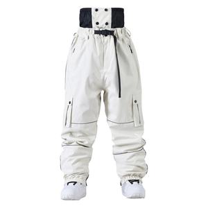 Nuevos pantalones de nieve personalizados Unisex, pantalones de esquí impermeables a prueba de viento, los mejores pantalones de esquí de carreras profesionales - Product Image 1