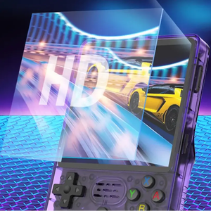 เครื่องเล่นเกมพกพาพร้อมเกมเรโทร 15000 เกม หน้าจอ 4.3 นิ้ว หน่วยความจำ 64GB รวมเกมมากกว่า 10000 เกม - Product Image 3