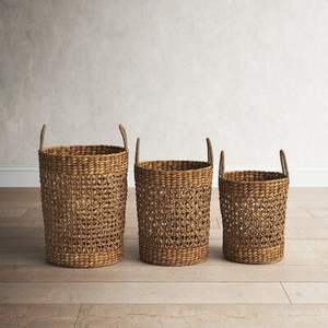 Ew design et 3 naturel eagrass, torage, asasts et tissé, grande variété d'olors, vente en gros, riz - Product Image 1