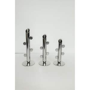 Ensemble de bougeoirs en métal moderne de luxe - Vente flash - Base de bougie conique de couleur personnalisée - Accessoires de décoration intérieure de haute qualité - Product Image 6