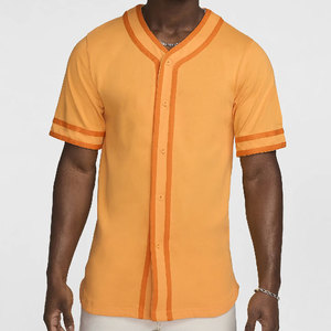 2024 hommes à manches courtes bouton complet maillot de Baseball en gros nouveauté maillot de Baseball à bas prix - Product Image 6