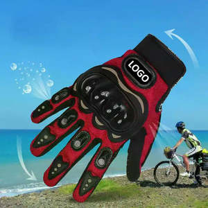 Wholesale Customized Logo Summer Riding <b>Gloves</b> in Custom Colors - Product Image 4
