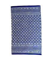 Tapis de couloir en coton indien réversible personnalisable tissé à la main technique jacquard intérieur extérieur utilisation abstraite moderne ensembles de tapis