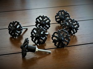 Classic metal black knobs <b>pull</b> cabinet drawer <b>for</b> <b>home</b> dresser door cabinet furniture decorative kitchen wardrobe handle knobs - Product Image 4