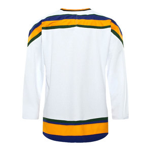 เครื่องแบบฮ็อกกี้น้ำแข็งสำหรับผู้ใหญ่ผ้าโพลีเอสเตอร์100% พิมพ์ซับลิเมชันป้องกันแบคทีเรียแห้งเร็ว - Product Image 3