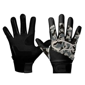 Gants de frappe de baseball Strike Master Cabretta pour hommes, cuir souple, prise confortable, léger, durable, respirant, sport - Product Image 1