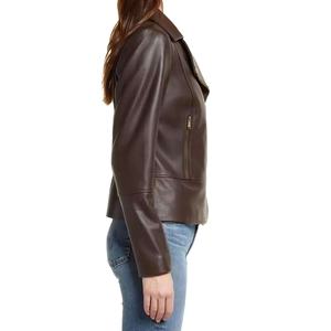 Veste en cuir véritable pour homme de haute qualité, design long et fin en toile avec logo frontal, élégante et durable pour un look intemporel 2026 - Product Image 3