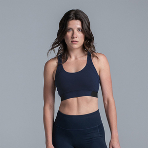 Sujetadores deportivos de Yoga de alto impacto para mujer, ropa deportiva elástica de secado rápido con logotipo frontal, transpirable y superventas - Product Image 6