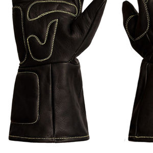 Guantes de Soldadura Resistentes a Cortes, de Piel de Vaca, Antideslizantes, Resistentes al Calor, Personalizados, No Rígidos, Impermeables - Product Image 6