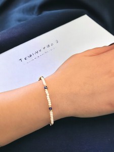 DAFNI BIG PAZAR Bracelet bohème perlé avec pierre naturelle et micro-incrustation en alliage de métaux précieux, cadeau unisexe d'Istanbul - Product Image 4