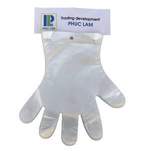 Guantes transparentes de PE para el hogar Guantes de limpieza de invierno para la industria alimentaria Venta al por mayor GTPL001 Sin agujero PE/HDPE/LLDPE - Product Image 1