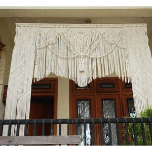 Tapiz de Macramé y Cortina Bohemia para Decoración de Bodas, Biombo y Separador de Ambientes - Product Image 1