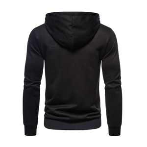 Mens Blank Fit Size Fleece Cardigan Long Sleeve Zipper Design Custom Hoodie Men Clothing Gym Hoodie Streetwear Casual Hoodie - Product Image 6