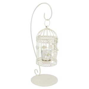 Candelabro de Metal alto blanco moderno hecho a mano, farol para interior y exterior, boda, Navidad, eventos, decoración del hogar, vela de piedra hecha a mano - Product Image 5