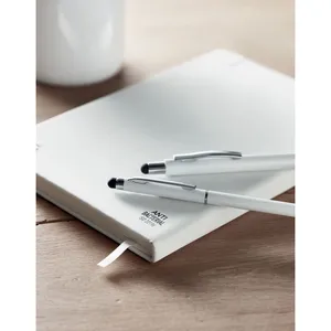 Stylos à bille antimicrobiens Blanquito Clean, gadgets personnalisés avec des propriétés antibactériennes - Product Image 2