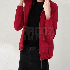 Chaqueta acolchada de gran tamaño más cálida para hombres y mujeres, ropa de invierno de punto de manga larga para exteriores, característica transpirable, relleno de poliéster - Product Image 3