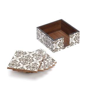 Best Quality Coasters Sets Bone Inlay Coasters Kitchen & Table Top Bone Inlay Resin Coaster at <b>Star</b> Crafts India - Product Image 5