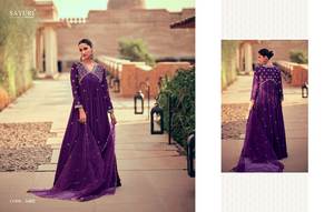 Este Diwali Festive Wear Heavy Quality Multi Coding Work Longitud del piso Fancy Salwar con juego de Dupatta a juego a un costo asequible - Product Image 2