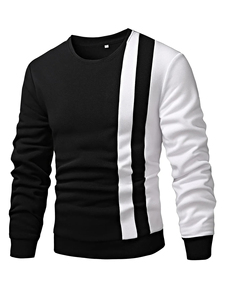 Sudadera OEM de talla grande para hombre, jersey liso de algodón transpirable de alta calidad, estampado en relieve de invierno, tarifa de venta al por mayor sostenible - Product Image 6