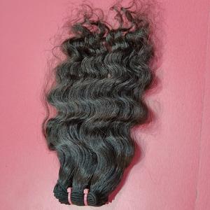 Premium Quality Virgin Spring Curly Weave Human <b>Hair</b> <b>Extensions</b> for Stylish Looks - Product Image 3