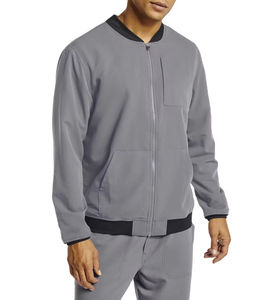 Chaqueta de enfermería transpirable de la mejor calidad con tela elástica para enfermeras, duradera, ligera e ideal para turnos largos - Product Image 1