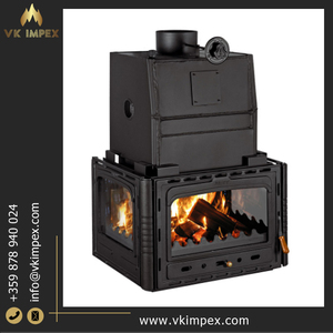 Alta capacidad de calentamiento 1,25 Bar Presión máxima de trabajo de agua 5kW Salida de calefacción de habitación Inserto para quemar madera Fireboxes - Product Image 2