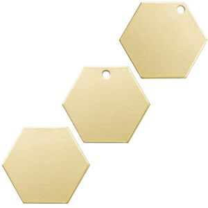Disques de marquage en laiton, cercles de 25 mm, plaques métalliques dorées, pièces vierges solides, disques de marquage pour bijoux, ébauches rondes - Product Image 3