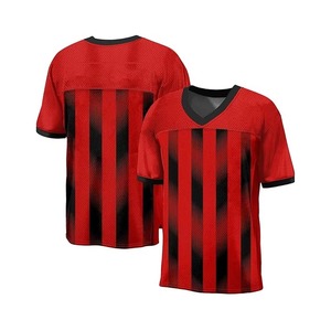 Camisetas de fútbol de malla absorbente de sudor de calidad superior personalizadas de fabricante deportivo para hombres, mujeres y niños - Product Image 5
