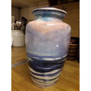 Urne funéraire américaine de grande taille pour adultes, urne en métal pour cendres humaines, urne funéraire personnalisable, fournisseur de cérémonies funéraires - Product Image 1