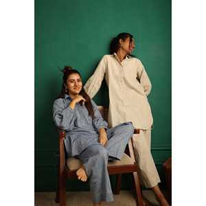 Vanilla Sky 2-Piece Lady's Shorts Coord <b>Set</b> XS/XS Above Knee Length Trendy Short <b>Set</b> Design - Product Image 4