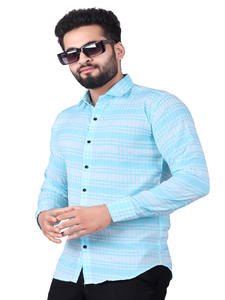 Camisa informal de diseñador para hombre de alta calidad, tela transpirable para exportación a precio mayorista - Product Image 5