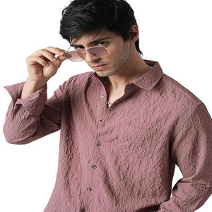 Camisa de manga larga con bolsillo informal de alta calidad para hombre vintage 100% algodón Lauren Business Men Slim Polo Jacket - Product Image 3