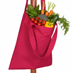 Bolsa de Compras Reutilizable Promocional Ecológica de Algodón con Logotipo Personalizado, Bolsa de Lona de Color Intenso para Compras al por Mayor - Product Image 5