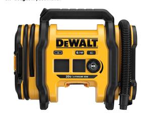 Compresseur d'air portable 20V MAX pour bricolage, gonfleur de pneus sans balais, alimenté par batterie lithium-ion, pompe à air électrique avec lumière LED 500CFM pour - Product Image 1