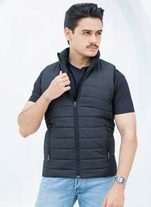 Offre Spéciale nouveau Design à la mode imperméable sans manches veste hommes en plein air bouffant gilet décontracté fabriqué au Pakistan - Product Image 6