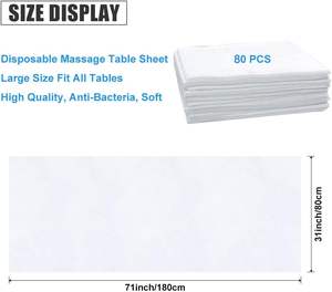 Draps de <span class=keywords><strong>table</strong></span> de <span class=keywords><strong>massage</strong></span> en tissu non tissé imperméable et épais, housse de <span class=keywords><strong>protection</strong></span> respirante pour <span class=keywords><strong>table</strong></span> de <span class=keywords><strong>massage</strong></span>, tatouage, salon de beauté - Product Image 6