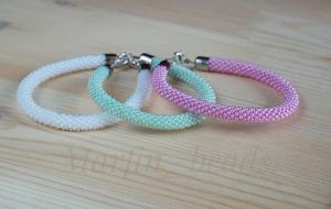 Chic & Handmade Nuevas pulseras bordadas con cuentas multicolores. Lujoso, elegante y de moda. Manténgase a la moda con estas últimas - Product Image 6