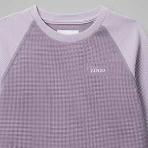 Suéter con Logotipo Personalizado, Precio Económico, Mangas Completas para Compradores al por Mayor, Sudadera con Cuello Redondo para Niños, Diseño de Bloques de Color, Precio de Fábrica - Product Image 2