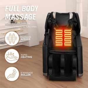Fauteuil de massage mécanique 4D pour la maison, multifonctionnel, capsule spatiale pour pétrir, masser et marteler, appareil de massage intelligent - Product Image 4