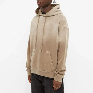 Sudadera con Capucha Personalizable, 480 GSM, 100% Algodón, Corte Holgado, Forrada, Transpirable, Hombros Caídos, Forro Polar para Invierno, Logotipo Personalizado - Product Image 4