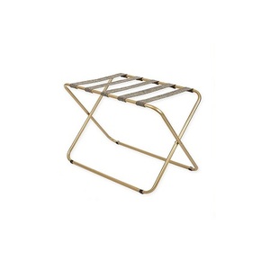 Deluxe Quality Gold Metal <b>Luggage</b> <b>Rack</b> Simple Design Customized Shape And Size <b>Luggage</b> <b>Rack</b> From India - Product Image 3