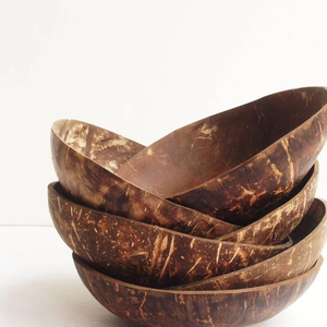 Bols et cuillères fabriqués à partir de coquilles de noix de coco écologiques naturelles Produits fabriqués à partir de noix de coco vietnamiennes Bols durables en gros - Product Image 4